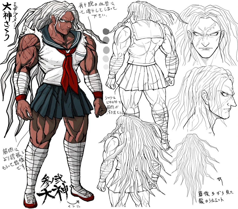 Sakura concept art
